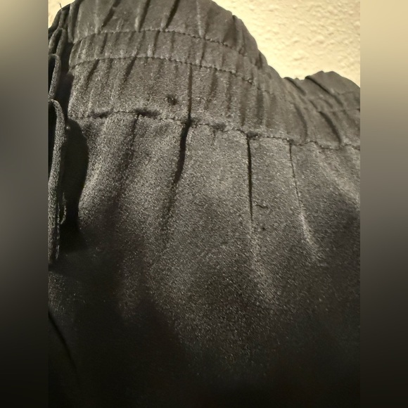 Alexander Wang Black Pleated High-Waist Trousers Pants Size 8 - Picture 13 of 14